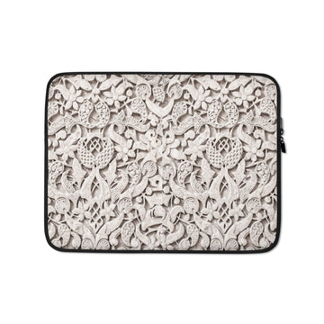 Alhambra Palace Floral Islamic Pattern Laptop Sleeve (13" or 15") - Artwork by Lili