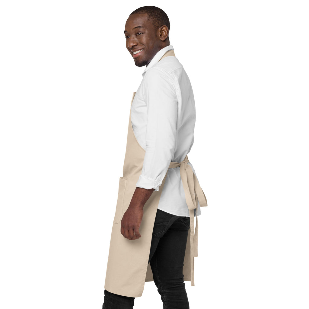 Breadmaking Theme "Master of the Doughmain" Organic Cotton Apron - Artwork by Lili