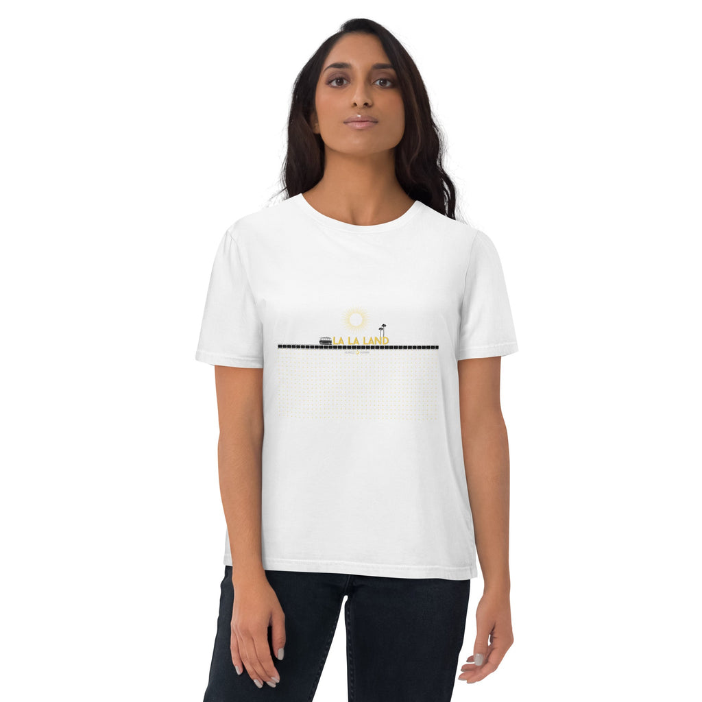 LA LA LAND Unisex Organic Cotton T-shirt - Artwork by Lili