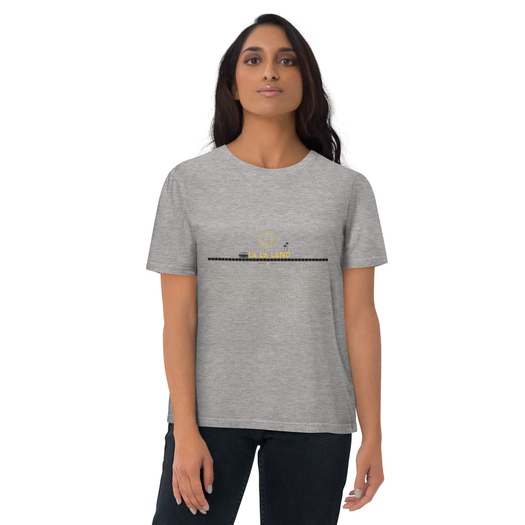 LA LA LAND Unisex Organic Cotton T-shirt - Artwork by Lili