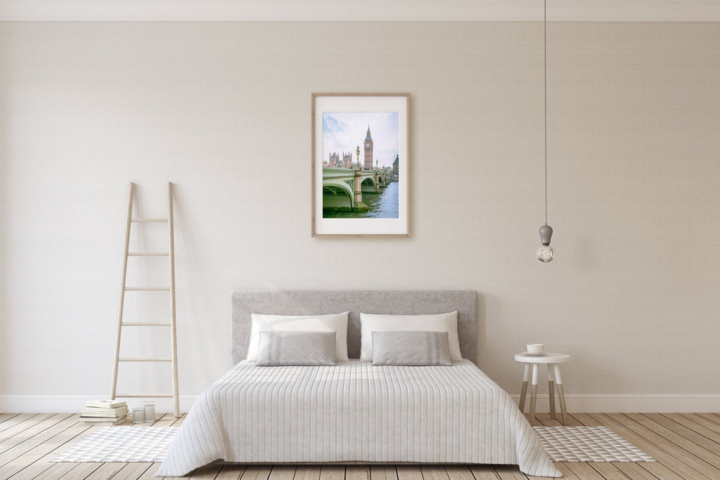 London Big Ben Photography, Thames River Westminster Bridge, City of London England Travel Prints, Home & Office Wall Decor - Artwork by Lili