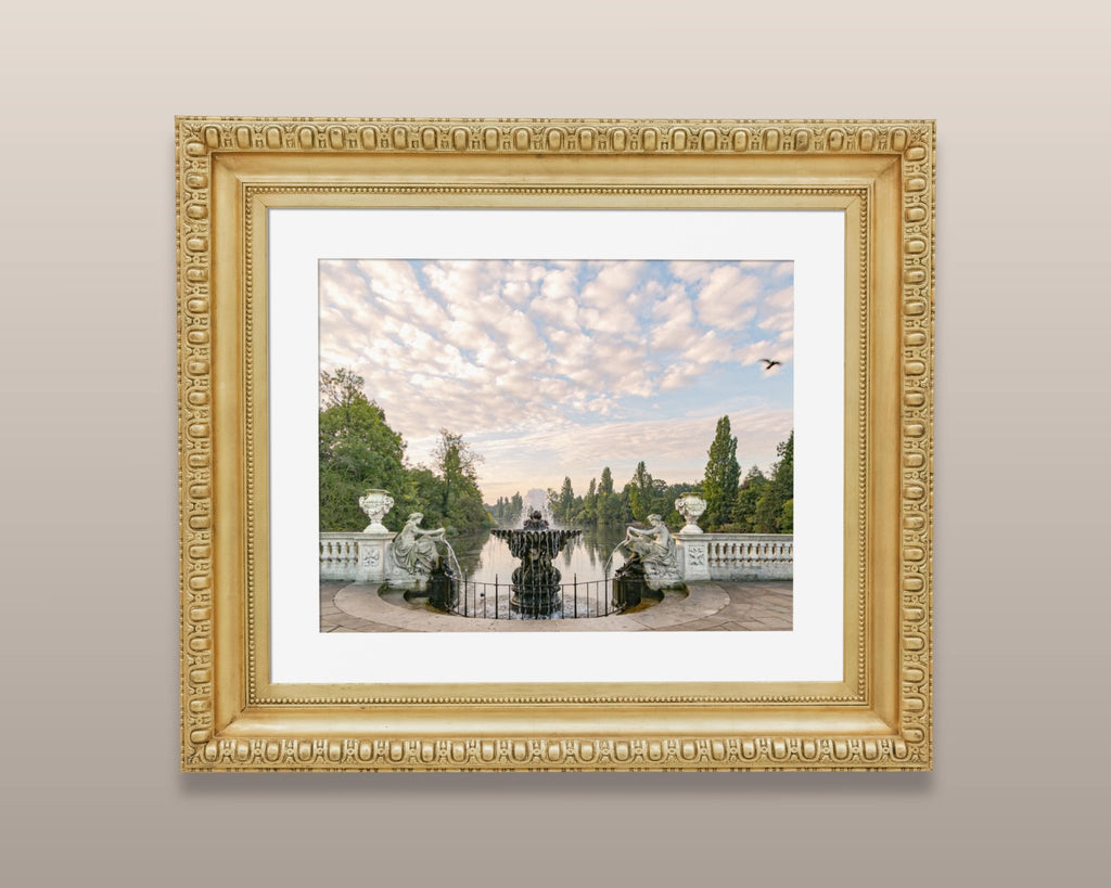 London Kensington Park Italian Gardens Photography, English Landscape and Scenery Prints, Light Airy Bright, Home & Office Decor - Artwork by Lili