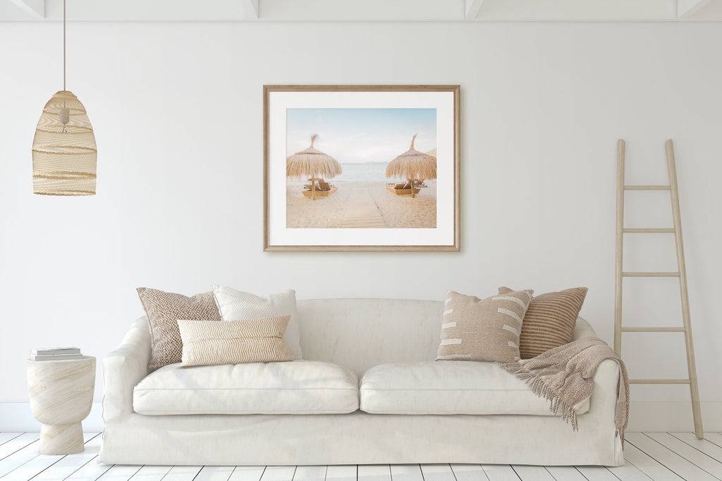 Mallorca Spain Balearic Islands Photography, South of Spain, Private Beach and Mediterranean Sea Landscape Print, Home & Office Decor - Artwork by Lili