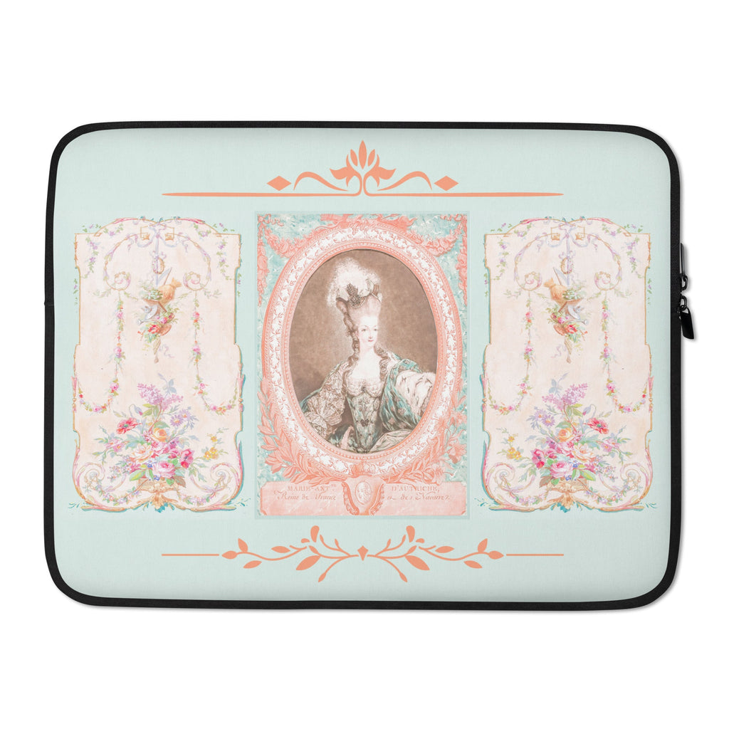 Marie Antoinette & French Panels Laptop Sleeve (13" or 15") - Artwork by Lili
