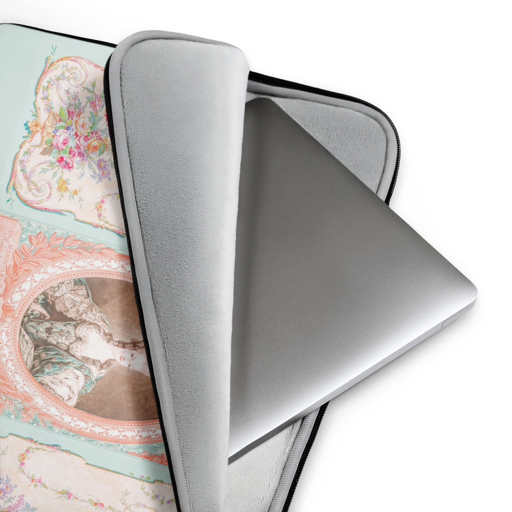 Marie Antoinette & French Panels Laptop Sleeve (13" or 15") - Artwork by Lili