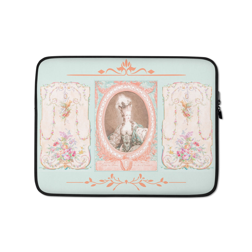 Marie Antoinette & French Panels Laptop Sleeve (13" or 15") - Artwork by Lili