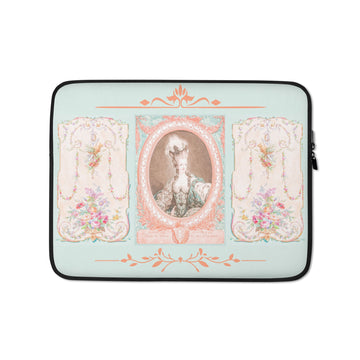 Marie Antoinette & French Panels Laptop Sleeve (13" or 15") - Artwork by Lili