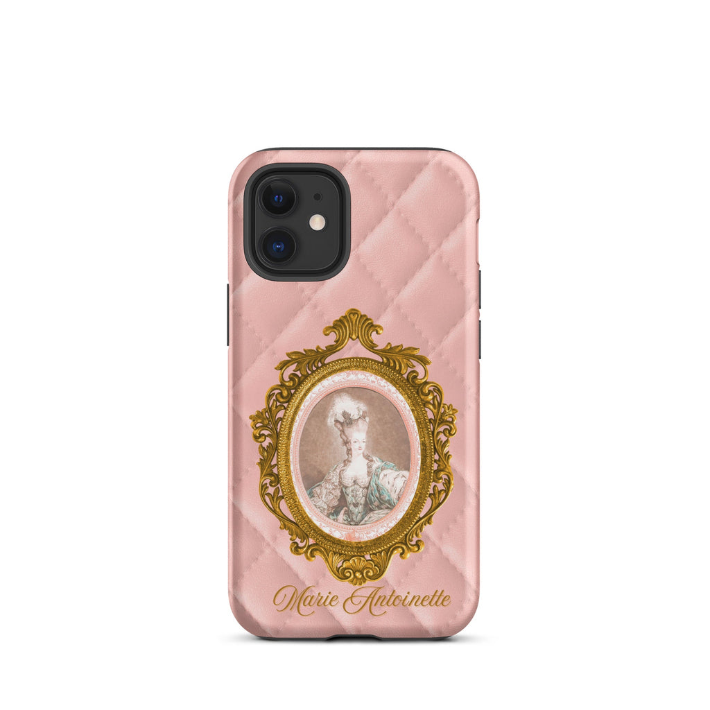 Marie Antoinette Pink Quilted Design Tough Case for iPhone® - Artwork by Lili