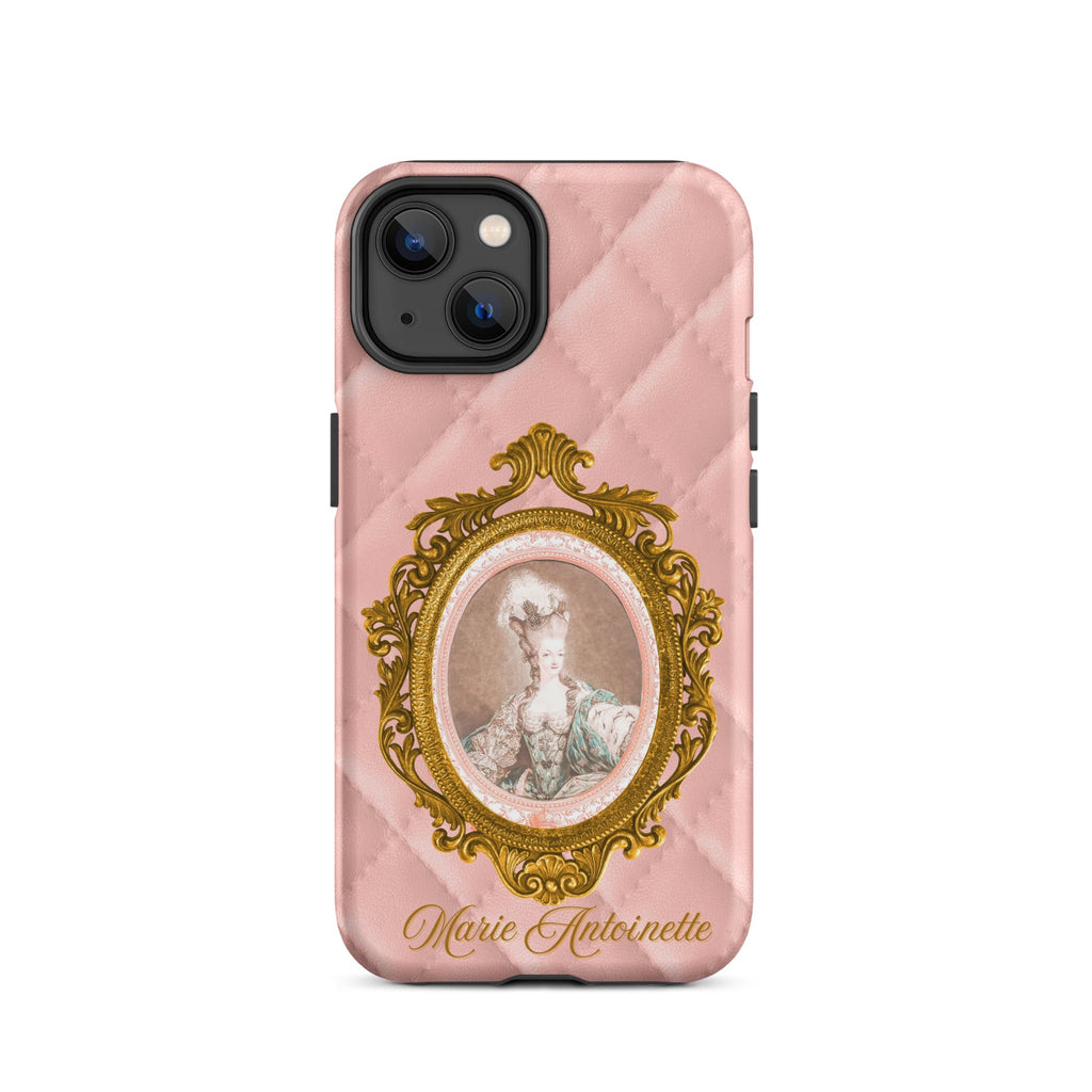 Marie Antoinette Pink Quilted Design Tough Case for iPhone® - Artwork by Lili