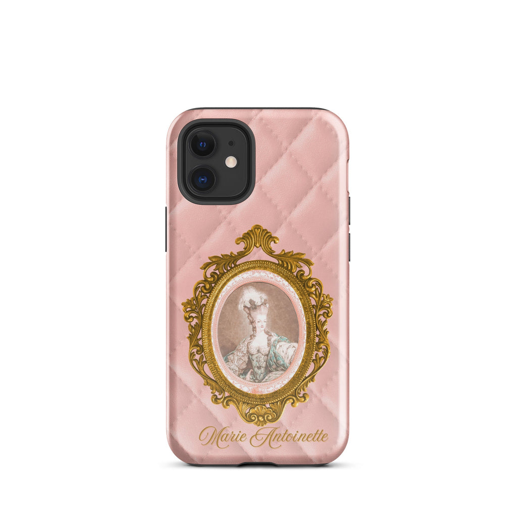 Marie Antoinette Pink Quilted Design Tough Case for iPhone® - Artwork by Lili