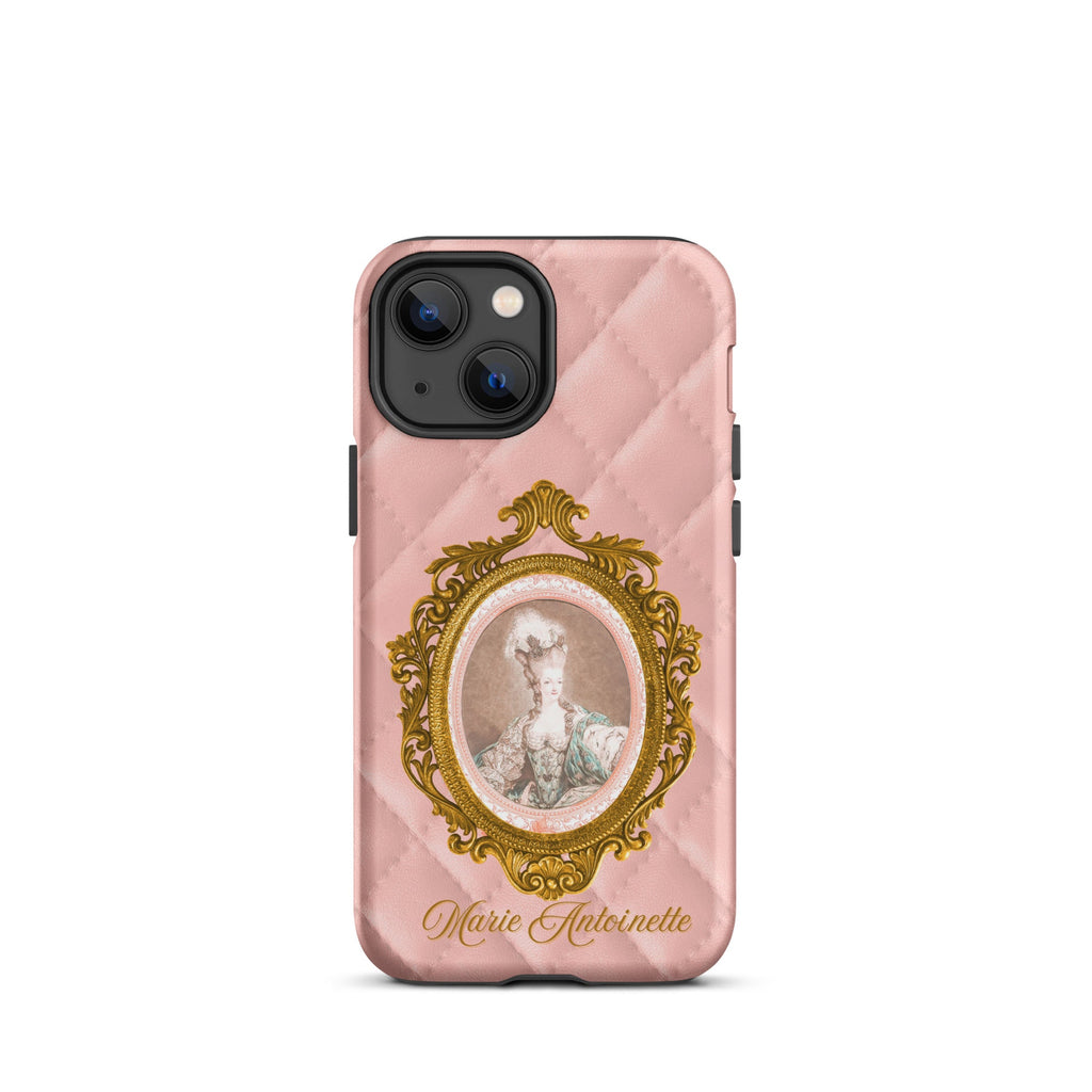 Marie Antoinette Pink Quilted Design Tough Case for iPhone® - Artwork by Lili