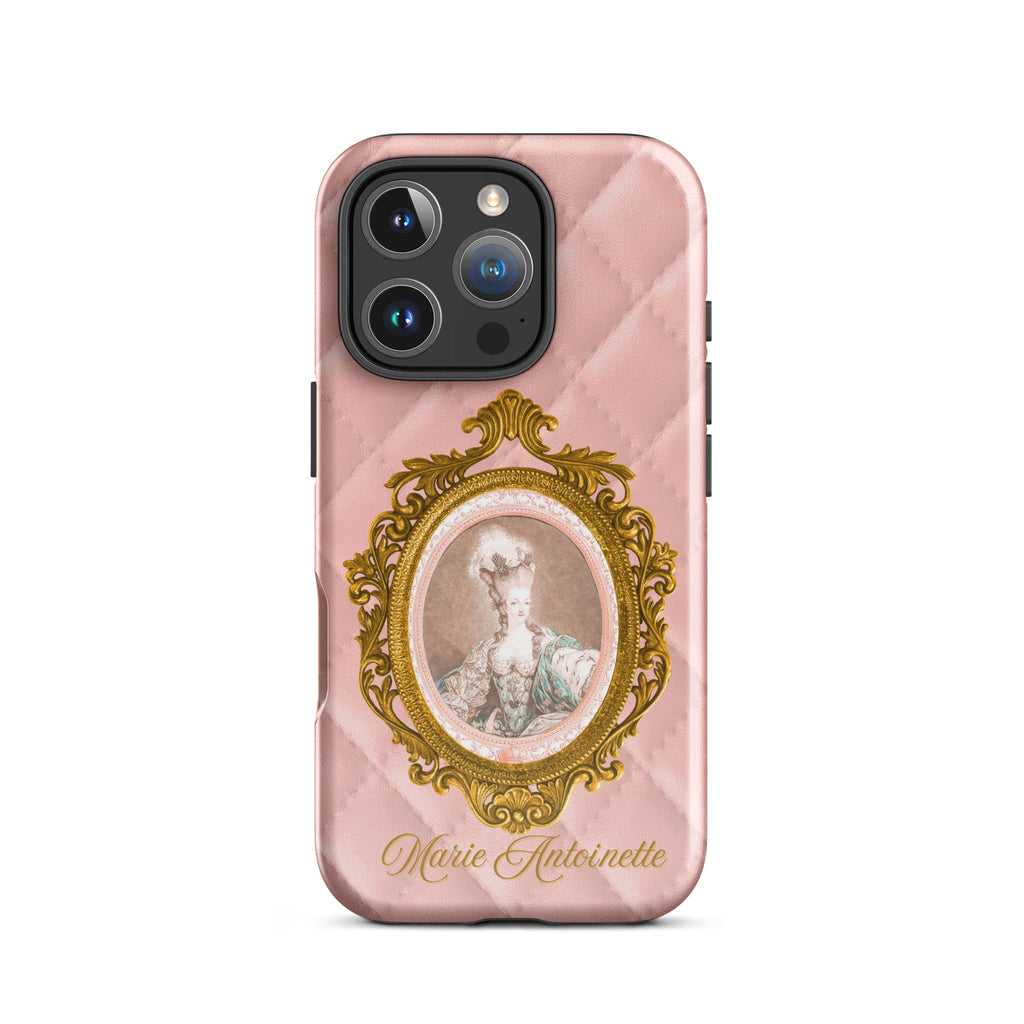 Marie Antoinette Pink Quilted Design Tough Case for iPhone® - Artwork by Lili