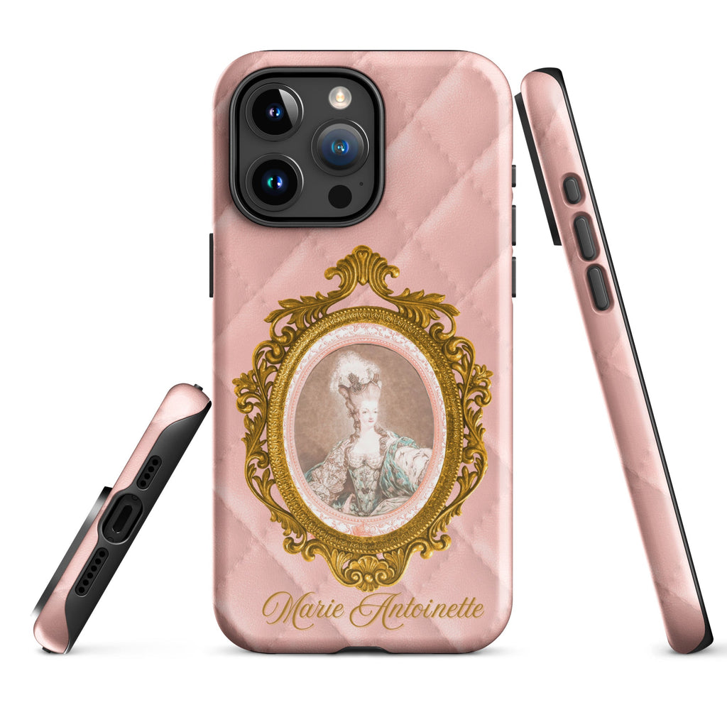 Marie Antoinette Pink Quilted Design Tough Case for iPhone® - Artwork by Lili