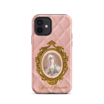 Marie Antoinette Pink Quilted Design Tough Case for iPhone® - Artwork by Lili