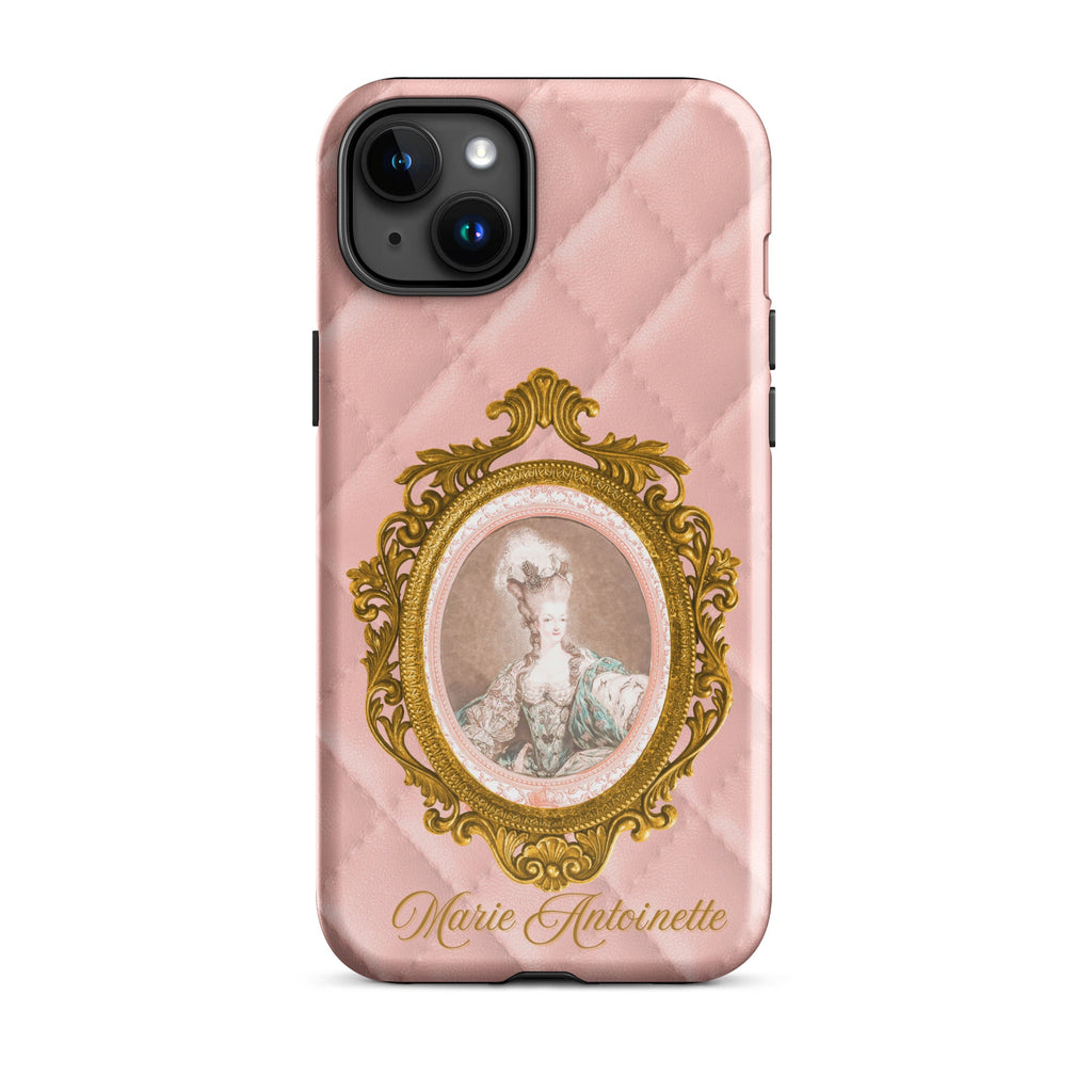 Marie Antoinette Pink Quilted Design Tough Case for iPhone® - Artwork by Lili