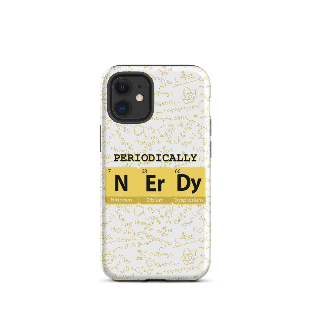 Math/Science "Periodically NERDY" Tough Case for iPhone® - Artwork by Lili