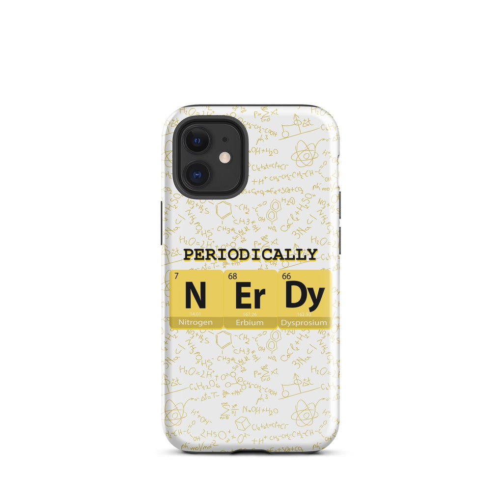 Math/Science "Periodically NERDY" Tough Case for iPhone® - Artwork by Lili