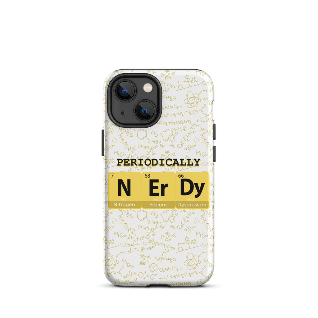 Math/Science "Periodically NERDY" Tough Case for iPhone® - Artwork by Lili