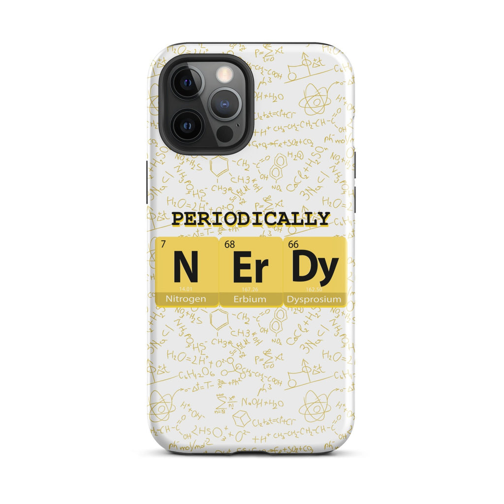 Math/Science "Periodically NERDY" Tough Case for iPhone® - Artwork by Lili