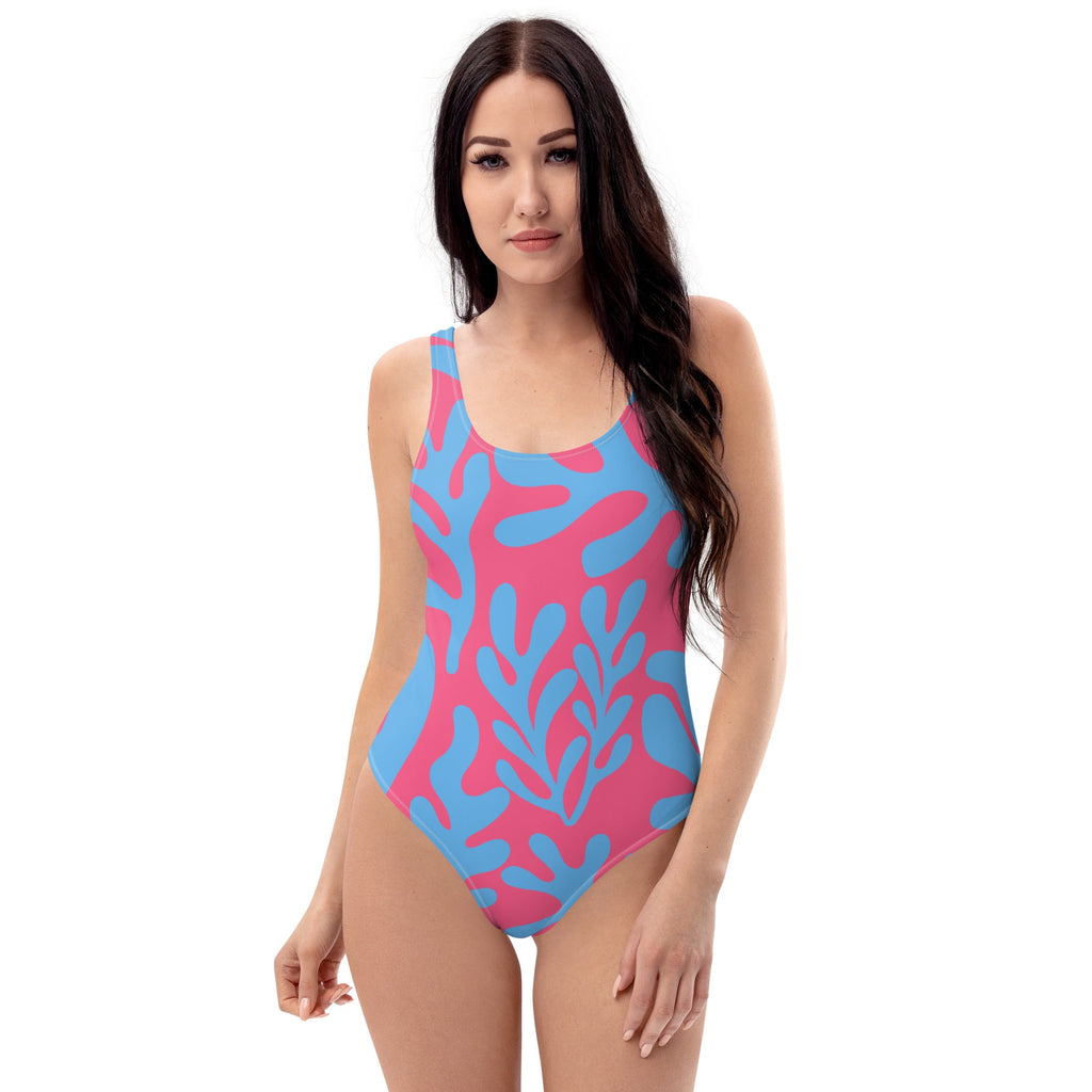 Matisse Inspired One - Piece Swimsuit - Artwork by Lili