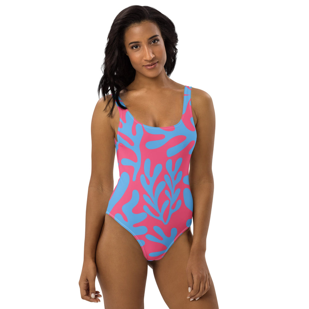Matisse Inspired One - Piece Swimsuit - Artwork by Lili