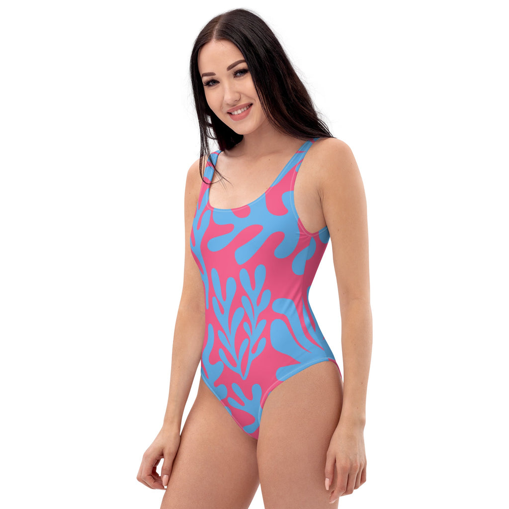 Matisse Inspired One - Piece Swimsuit - Artwork by Lili
