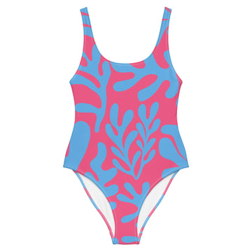 Matisse Inspired One - Piece Swimsuit - Artwork by Lili