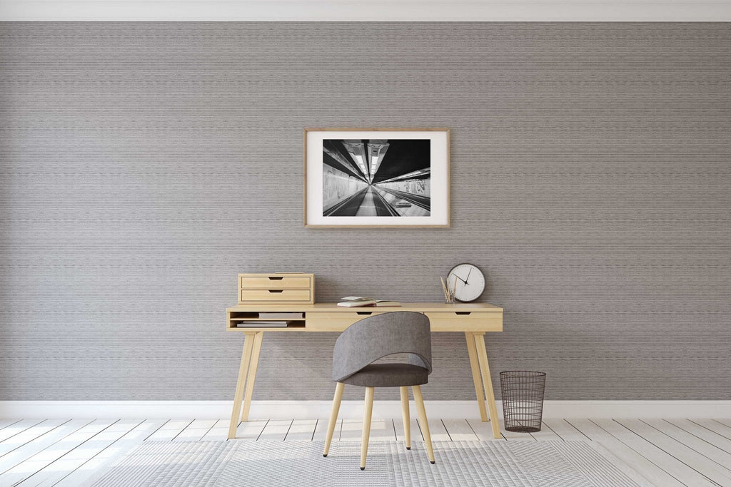 Paris Metro Black & White Photography Print, Parisian Travel, Home & Office Wall Art Decor - Artwork by Lili