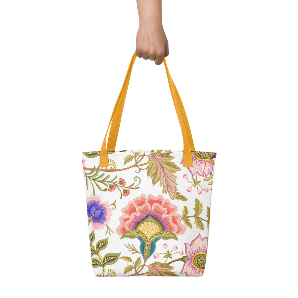Persian Botanicals Printed Tote bag - Artwork by Lili