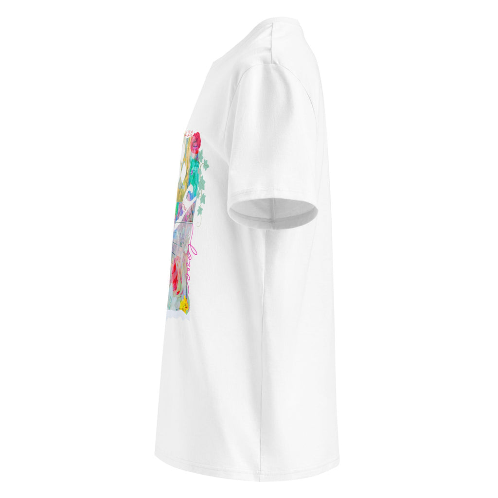 Persian Love (Eshgh in Farsi) Women's Organic Cotton T - shirt - Artwork by Lili