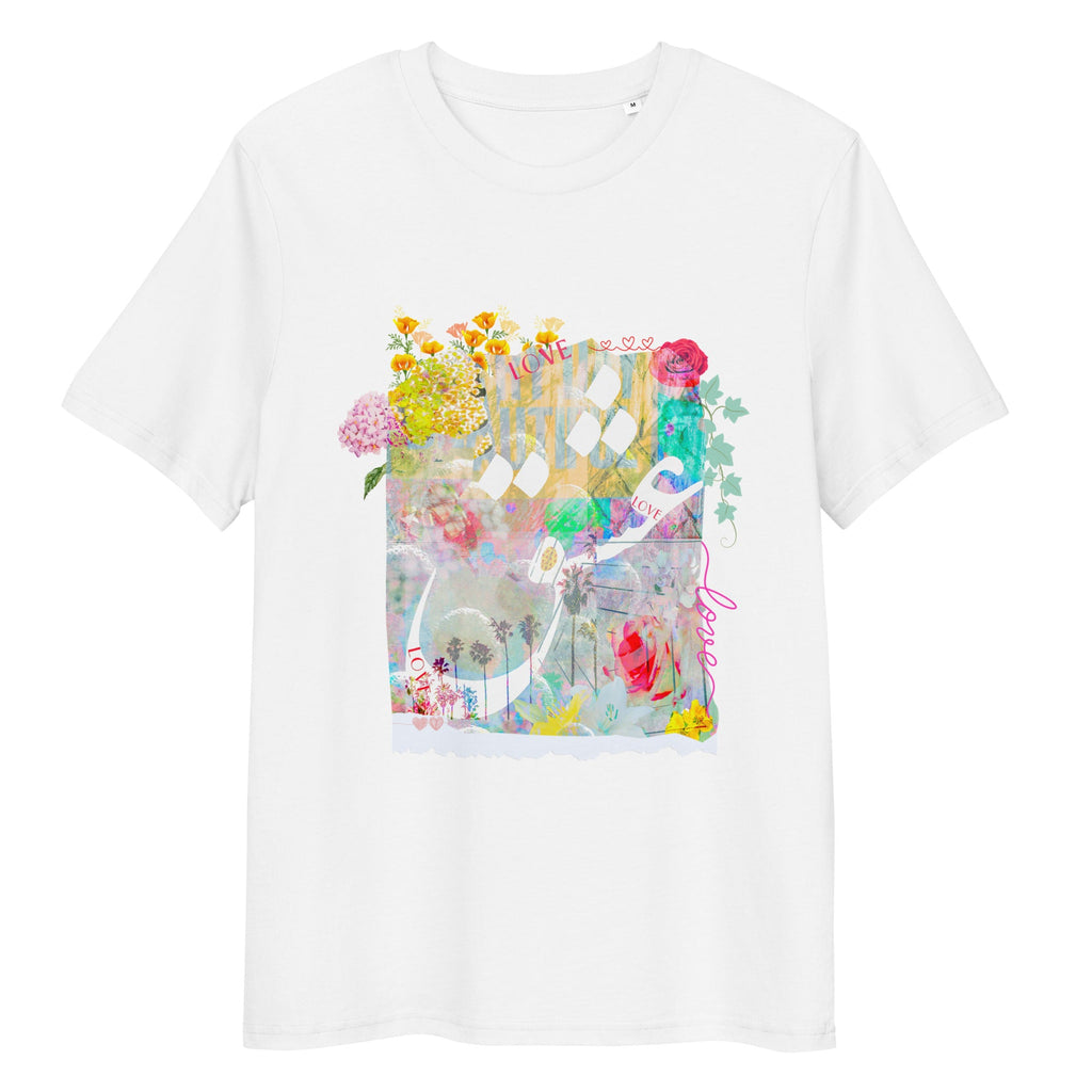Persian Love (Eshgh in Farsi) Women's Organic Cotton T - shirt - Artwork by Lili