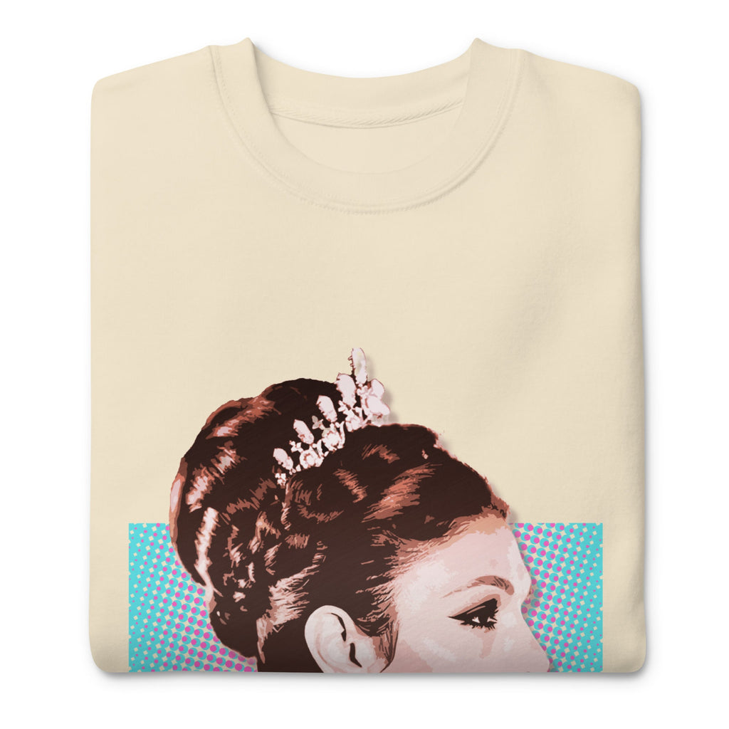 Persian Queen (Empress Farah of Iran) Unisex Premium Sweatshirt - Artwork by Lili