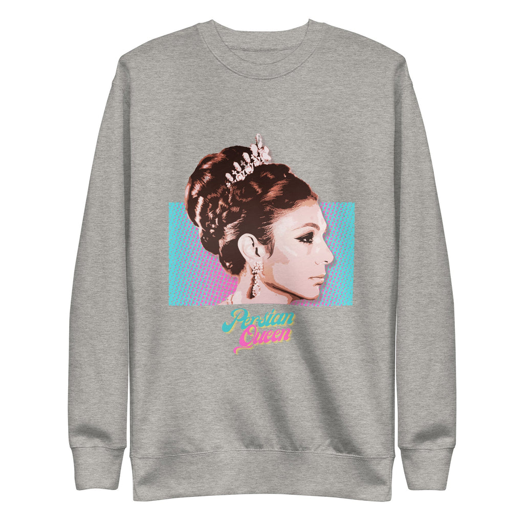 Persian Queen (Empress Farah of Iran) Unisex Premium Sweatshirt - Artwork by Lili