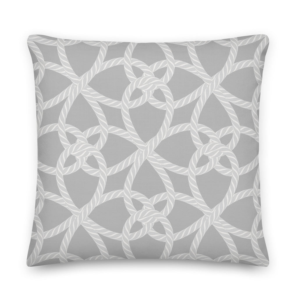 Sailboat Reflections 22x22 Premium Pillow - Artwork by Lili