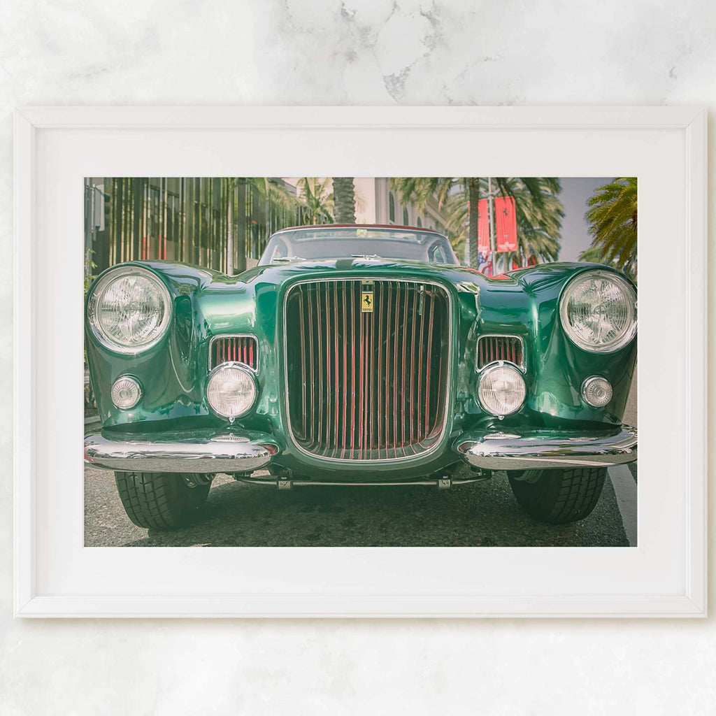 1955 Ferrari 375 America Photography, Luxury Italian Sportscar Print, Beverly Hills Car Show, Home & Office Wall Art Decor - Artwork by Lili