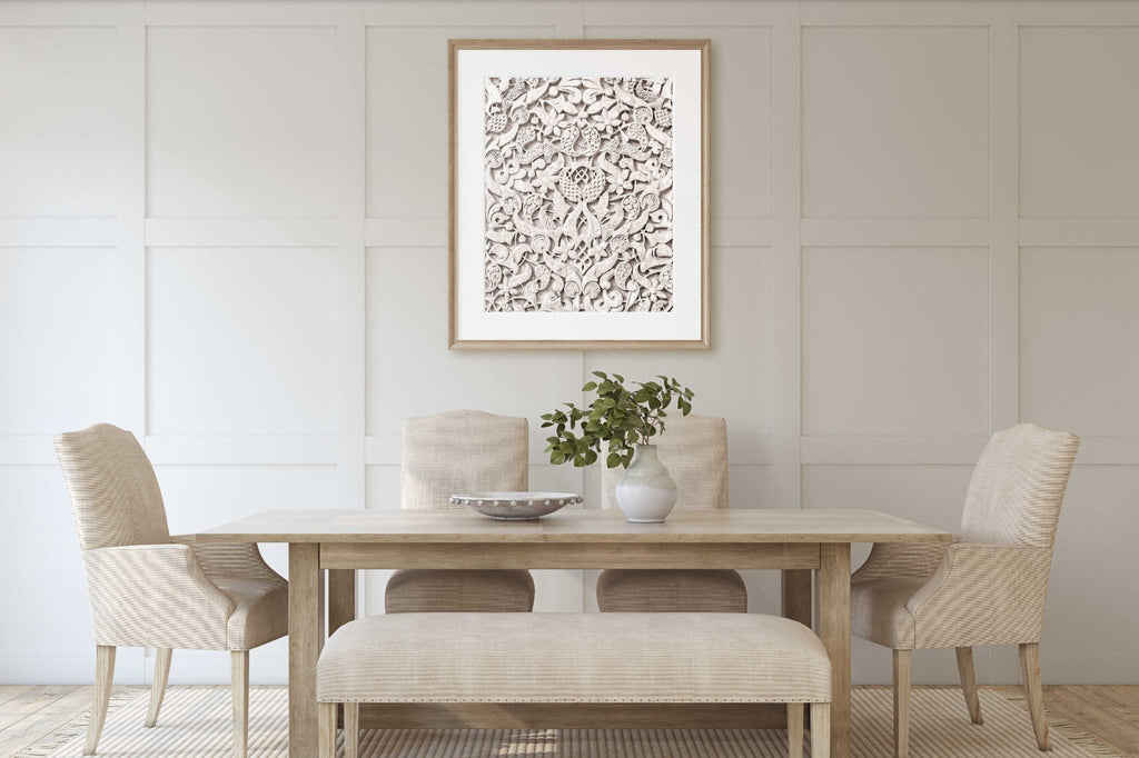 Alhambra Palace Floral Motifs Photography, Granada Spain, Arabic Carvings, Europe Andalucia Prints, Home & Office Decor Wall Art Prints - Artwork by Lili
