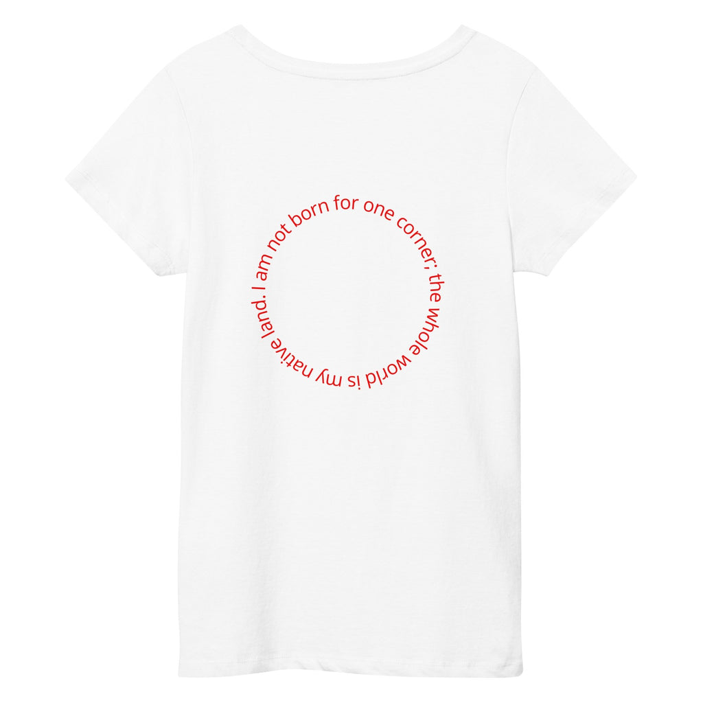 Citizen of the World Women's Organic T-shirt - Artwork by Lili