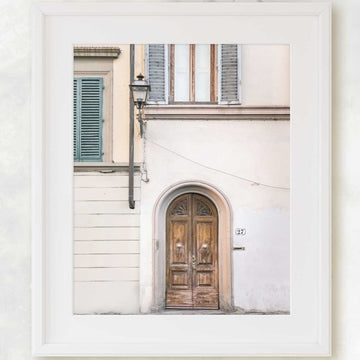 Florence Italy Prints, Italy Travel Photography, Florence Door Prints, Old Arched Door, Shutters, Firenze, Tuscany, Wall Art, Home Decor - Artwork by Lili